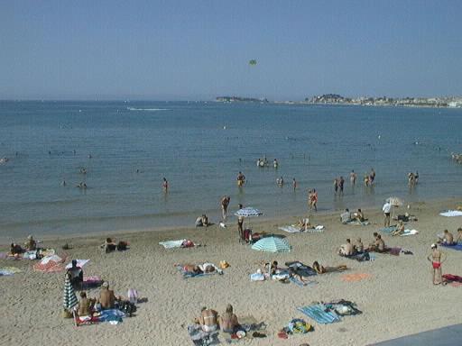 50m Plage T2 Grande Terrasse Vue Mer Climatisé Piscine Chauffée, Parking clos gratuit Sanary-sur-Mer Exterior foto